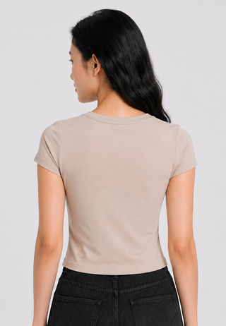 Short Sleeve Fitted T-Shirt