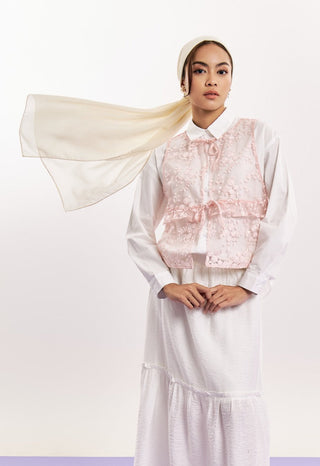 Round Neck Lace Vest