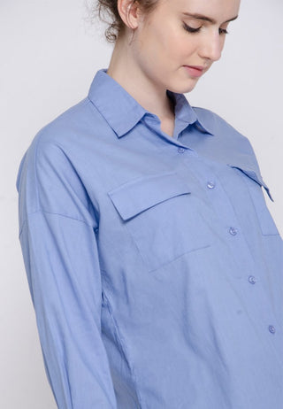 Utility Pocket Baggy Shirt