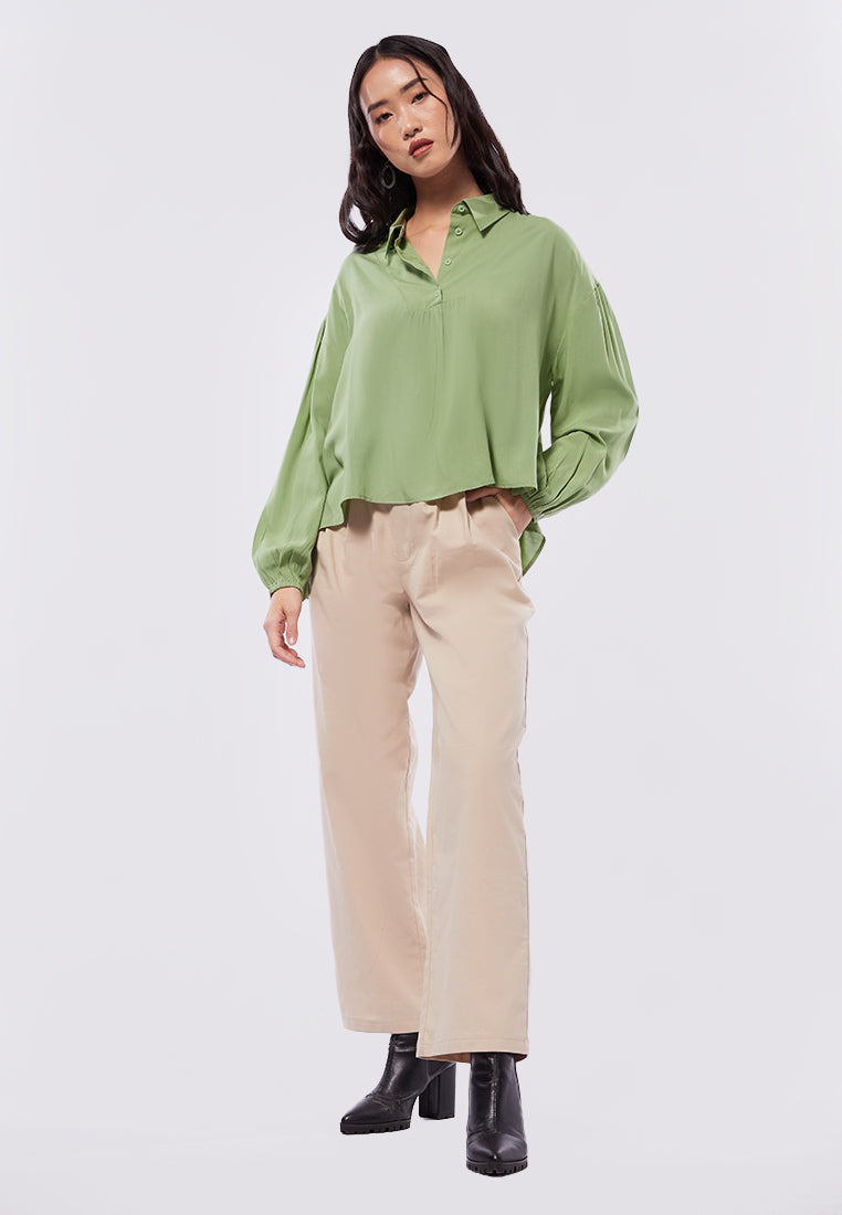 Balloon Long Sleeve Blouse – COLORBOX - Indonesia