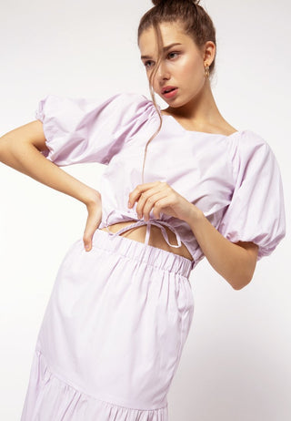 Balloon Sleeves Blouse