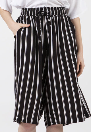 Stripes Cullote Pants