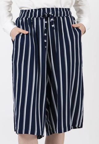 Stripes Cullote Pants