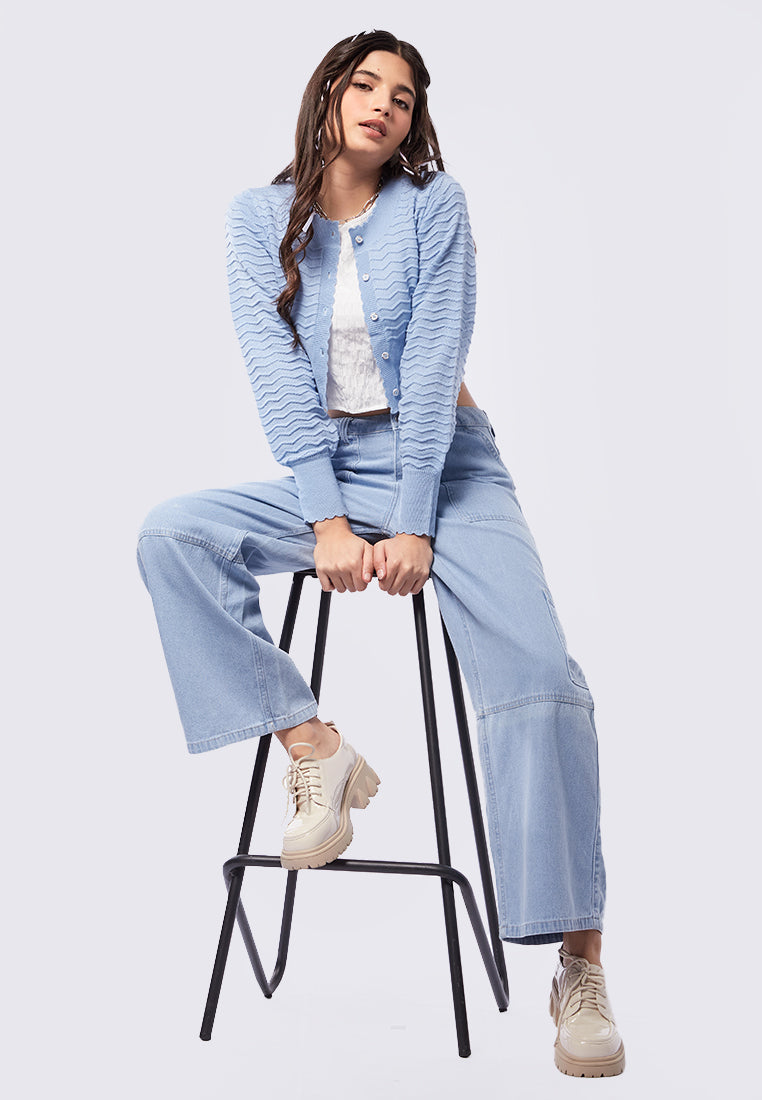 Color Box Cardigan Textured Weaved Knit Cardigan – COLORBOX - Indonesia