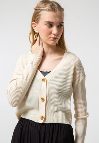 Cardigan with Buttons