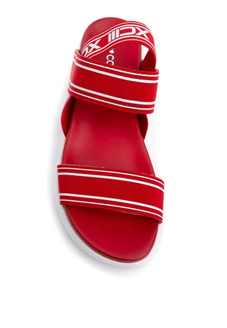 Red Sporty Sandal