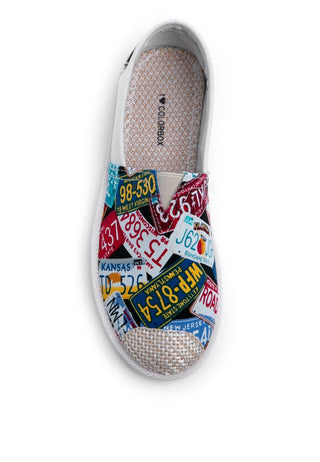 Multicolor Slip-on Shoes