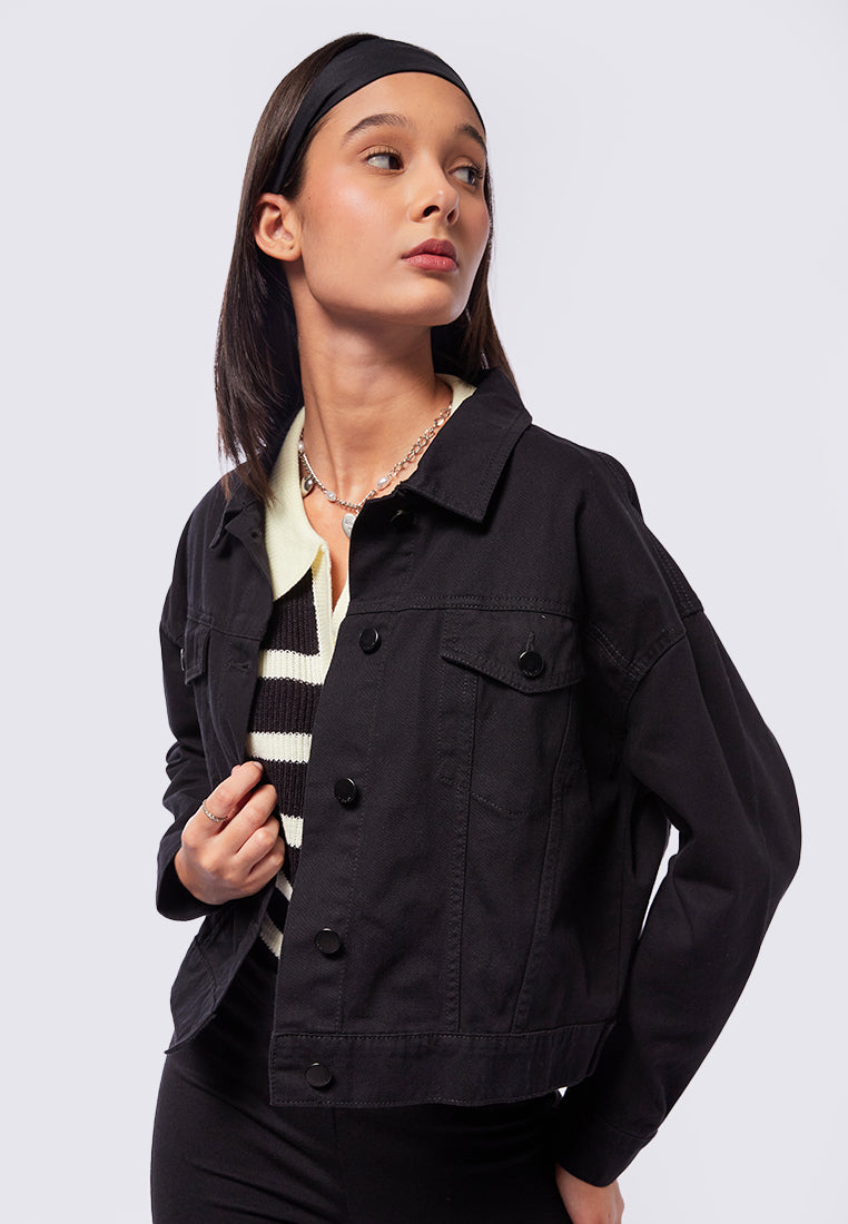 Oversized Denim Jacket – COLORBOX - Indonesia