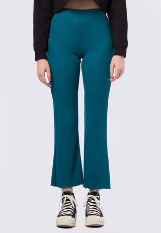 Flare Rib Pants