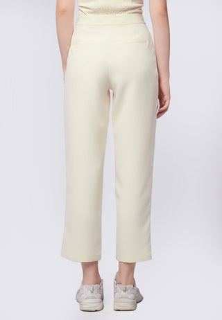 Trousers with Overlap Waist