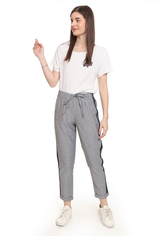 Tailored Pants With Side Tape
