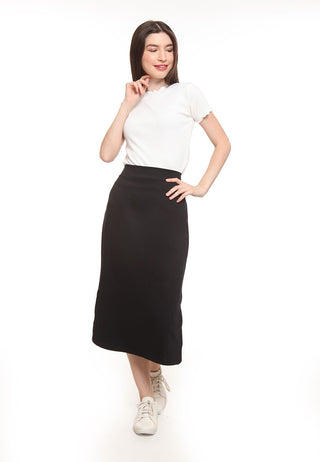 Midi Skirt With Slit