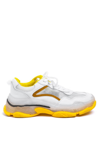 Yellow Sporty Shoes
