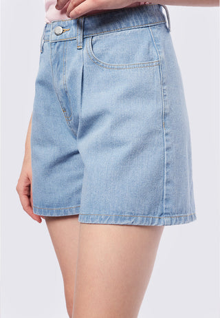 A-line Denim Shorts
