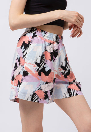 Wide Cut Printed Shorts