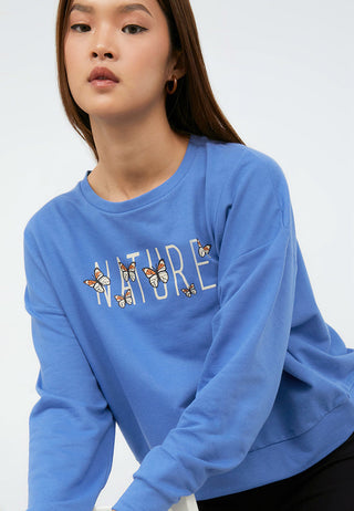 Graphic Loose Sweatshirt