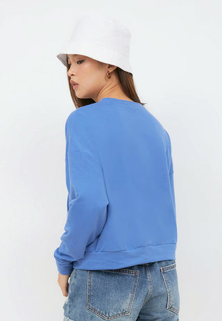 Baggy Sweatshirt with Front Pocket