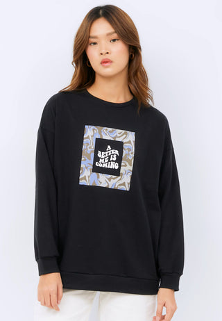 Oversized Graphic Sweatshirt
