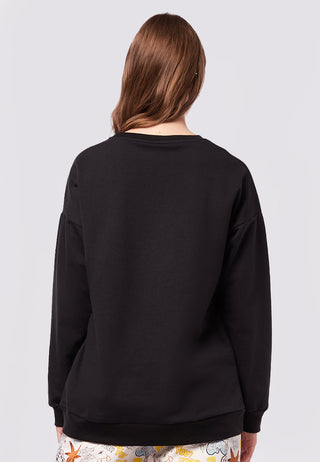 Oversized Long Sleeve Graphic Sweatshirt