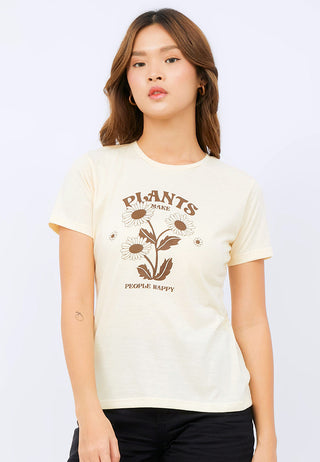Round Neck Graphic T-shirt