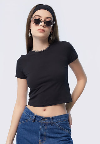 Basic Fitted Short Sleeve T-Shirt