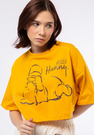 Winnie the Pooh Crop Graphic T-shirt