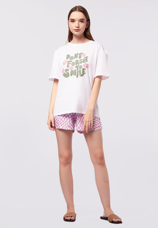 Short Sleeve Lounge T-Shirt with Graphic