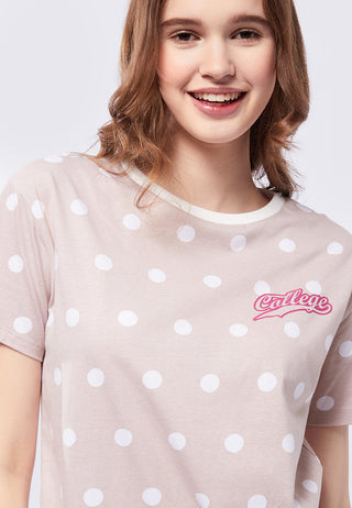 Round Neck Full Print T-Shirt