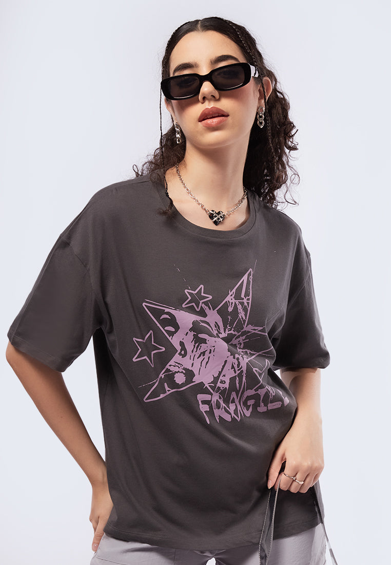 Oversized Graphic T-Shirt – COLORBOX - Indonesia