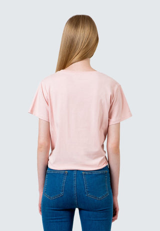 Peach Twisted T-Shirt