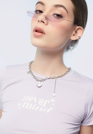 Fitted Short Sleeve Crop Top