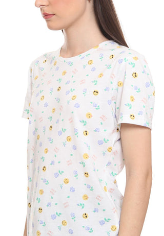 [GIFT WITH PURCHASE] SmileyWorld Round Neck T-Shirt