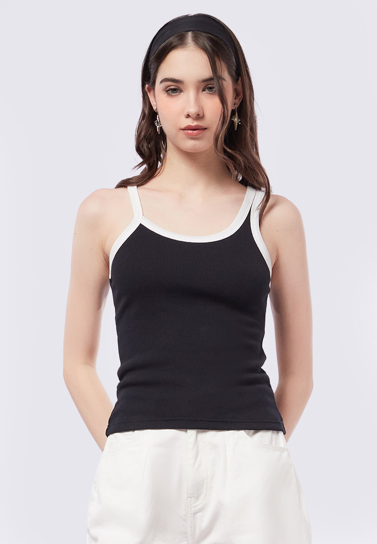 Contrast Rib Tanktop – COLORBOX - Indonesia