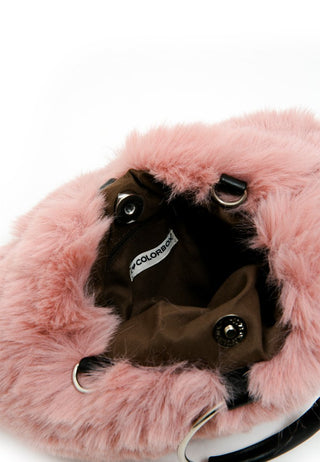 Faux Fur Hand Bag