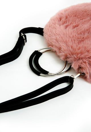 Faux Fur Hand Bag