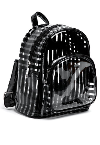 Transparent backpack - Black