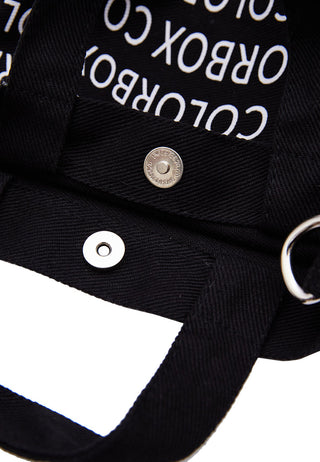 Black Micro Tote Bag