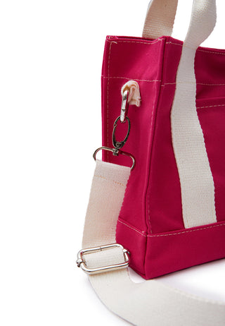 Pink Micro Canvas Bag