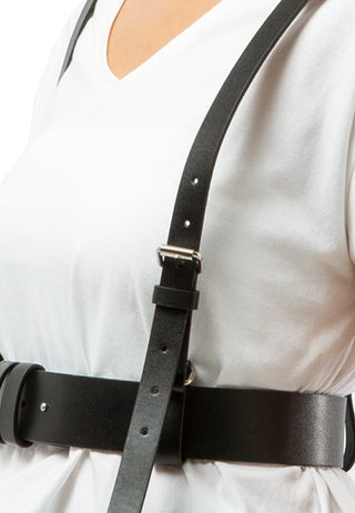 Black Suspender Belt