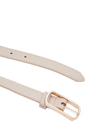 Khaki Leather Belt