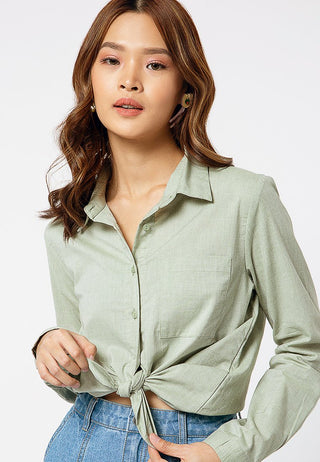 Roll-up Sleeves shirt