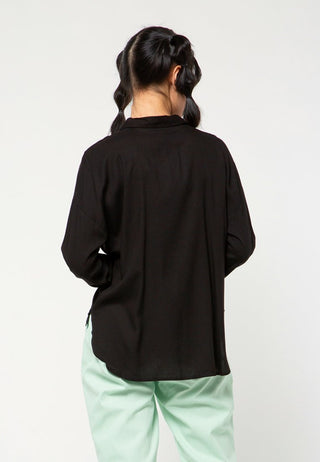 Long Sleeves Shirt with Slit