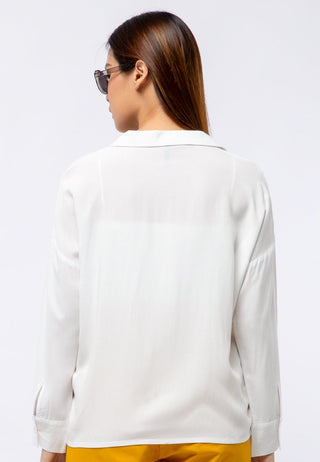 V-neck Long Sleeve Shirt