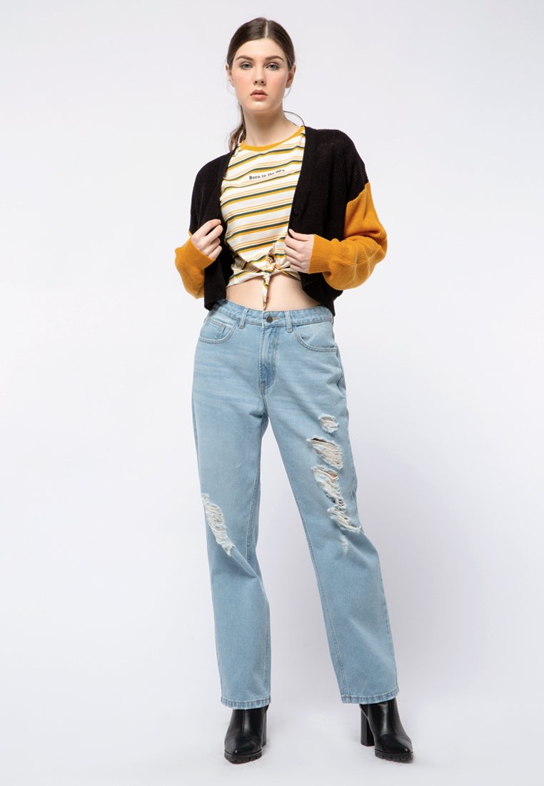 Color Box Cardigan Flat Knit Cardigan – COLORBOX - Indonesia