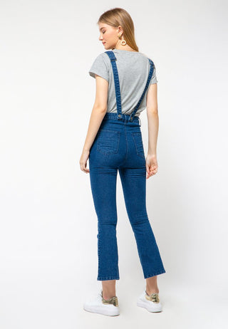 Flare Dungaree Jeans