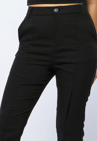 Flare Pants with Lining Details
