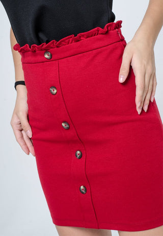 Paperbag Tailored Skirt