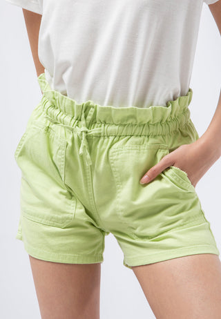 Paperbag Denim Short