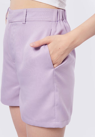Short Pants with Dart Details