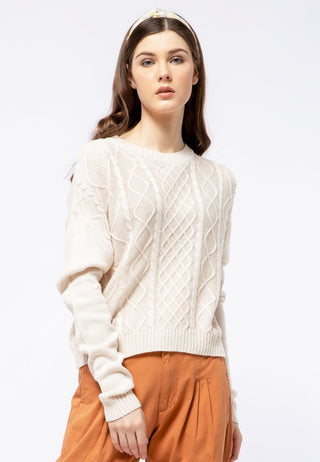 Oversize Cable Sweater